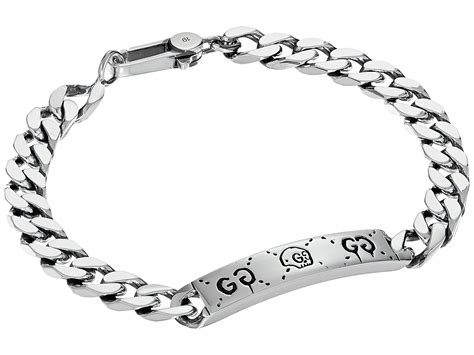 mens gucci ghost bracelet